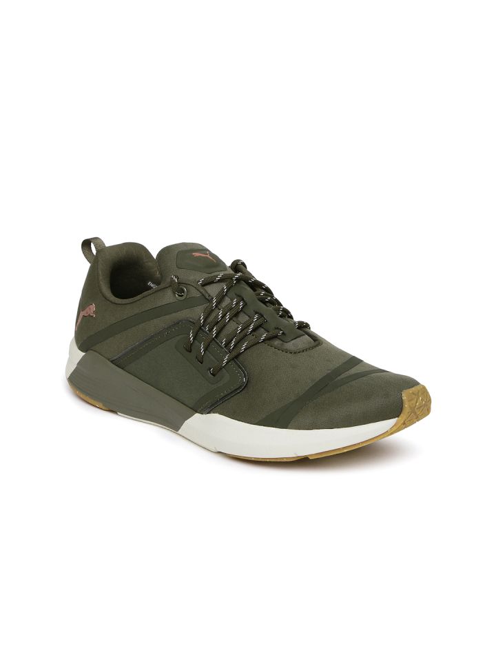 olive green workout shoes