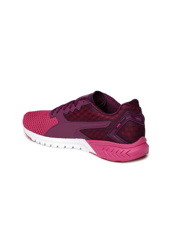 Buy Puma Women Purple Pink IGNITE Dual Mesh Running Shoes
