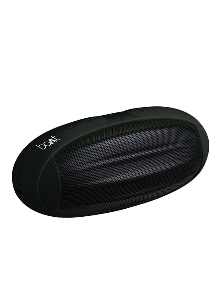 Buy Boat Rugby 10w Black Portable Wireless Speaker With Upto 8h Playtime Sporty Ergonomics Speakers For Unisex 2041938 Myntra Hey guys whatsup ,i hope you all are good. boat rugby 10w black portable wireless speaker with upto 8h playtime sporty ergonomics