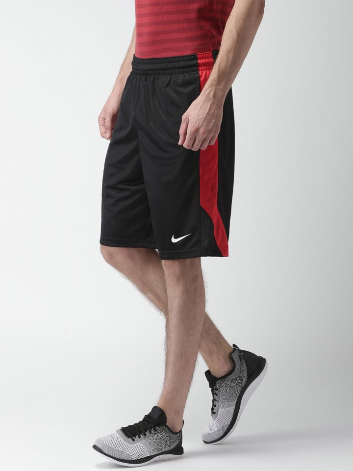 Nike Men Black Solid Regular Fit AS M NK LAYUP 2.0 Sports Shorts