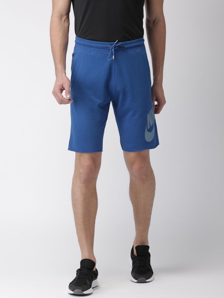 Nike Men Blue AS M NSW SHORT FT GX 1 Solid Regular Fit Sports Shorts