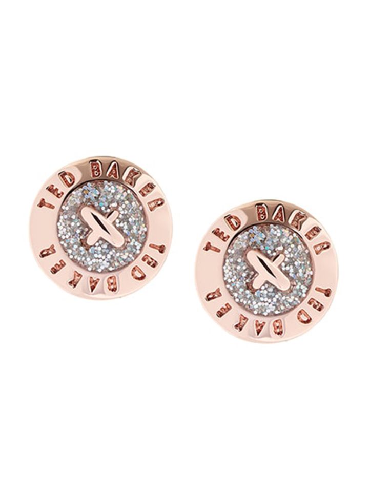 Ted baker enamel clearance button stud earrings