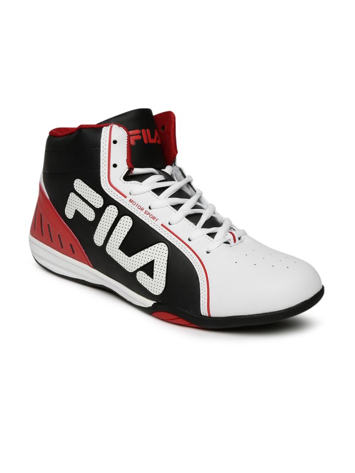 FILA Men White & Black ISONZO II Sneakers - Casual Shoes Men 2043730 | Myntra