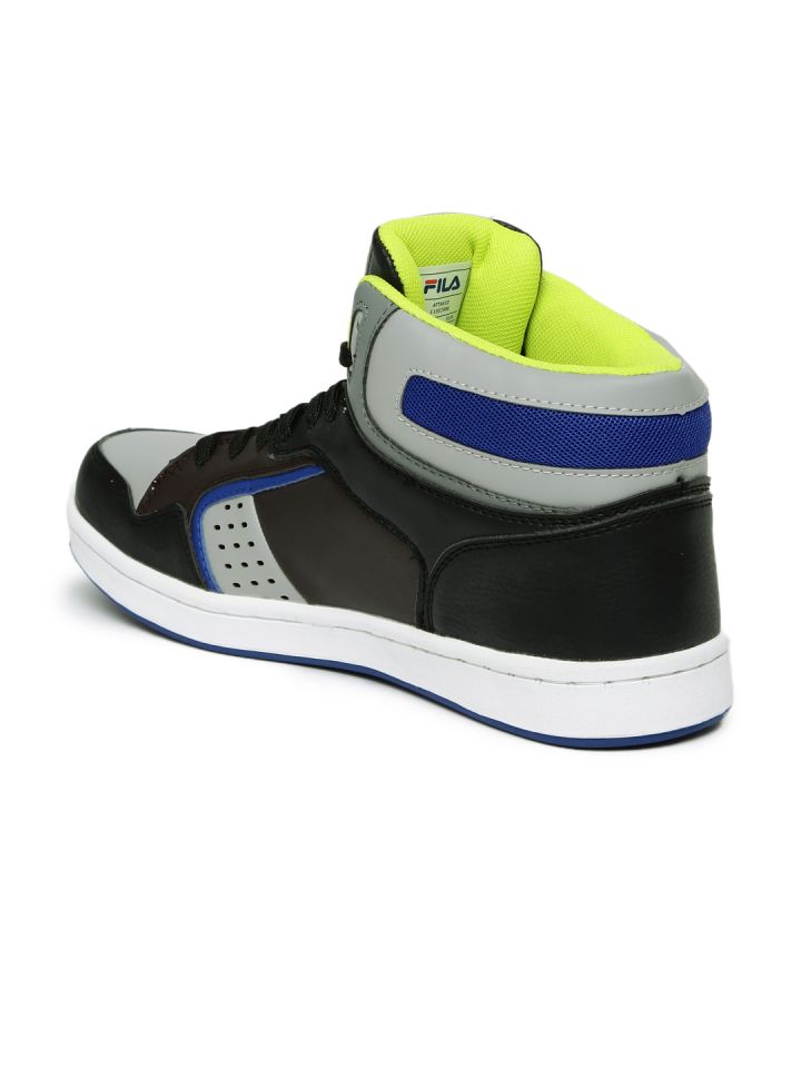 Buy FILA Men Black Grey Attavio Sneakers Casual Shoes for Men