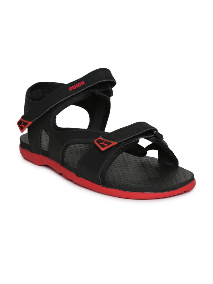 Puma men black 2025 sports sandals