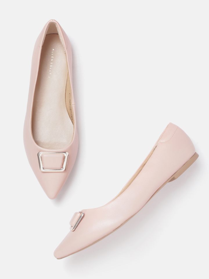 Pale pink flats on sale
