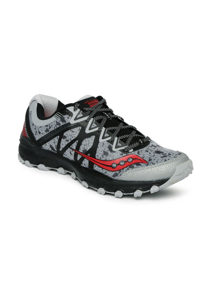 Buy Saucony Men Grey GRID CALIBER TR Running Shoes Sports Shoes