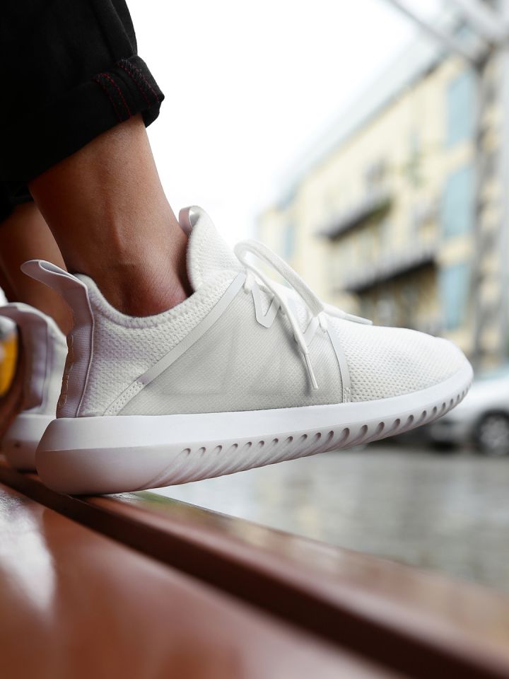 ADIDAS Originals Women White TUBULAR VIRAL2 Sneakers