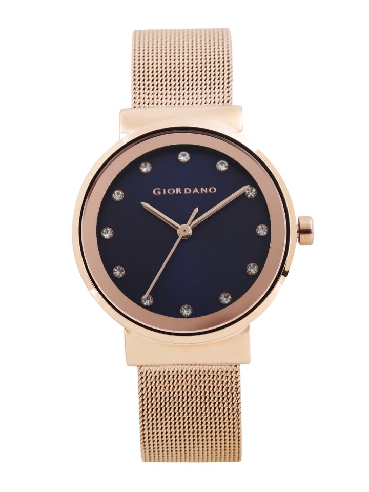 Buy GIORDANO Women Blue Analogue Watch A2047 44 Watches