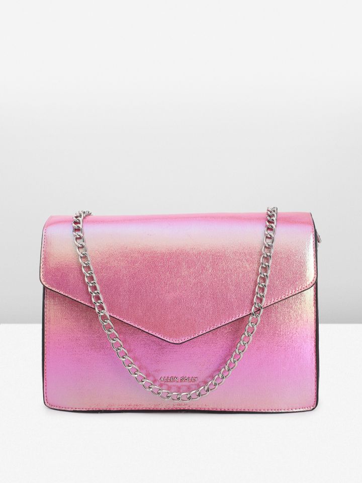 Buy Allen Solly Rose Glossy Sling Bag Handbags for Women