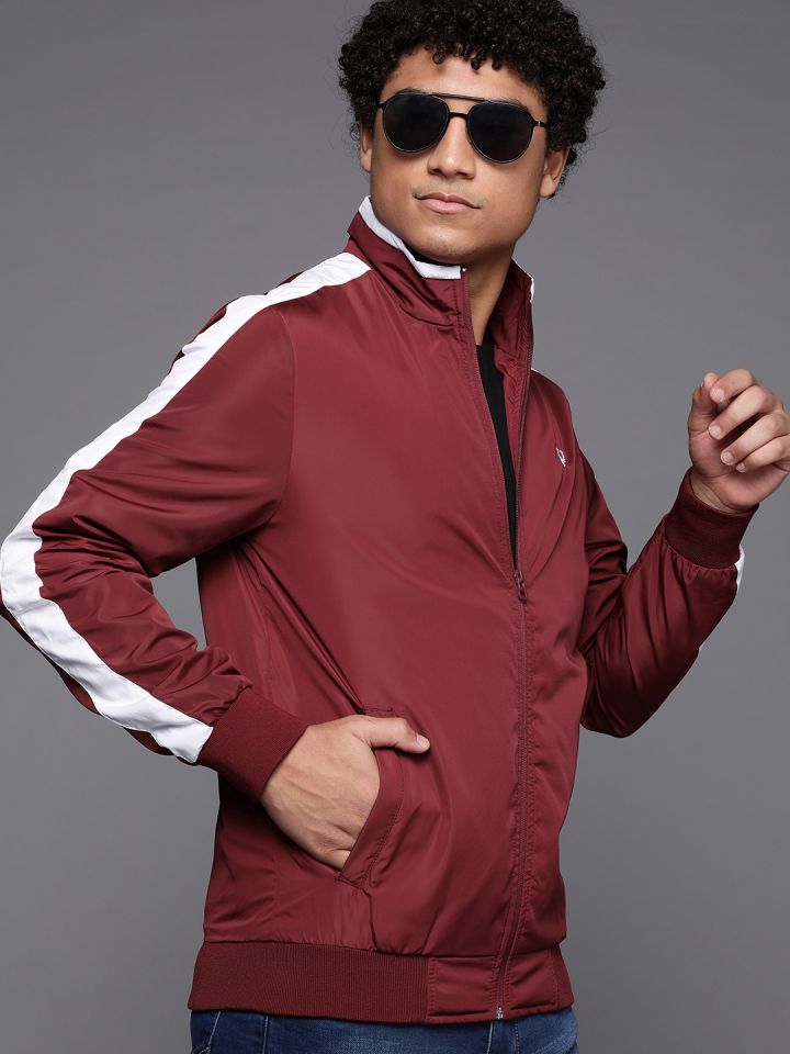 Allen solly shop maroon jacket