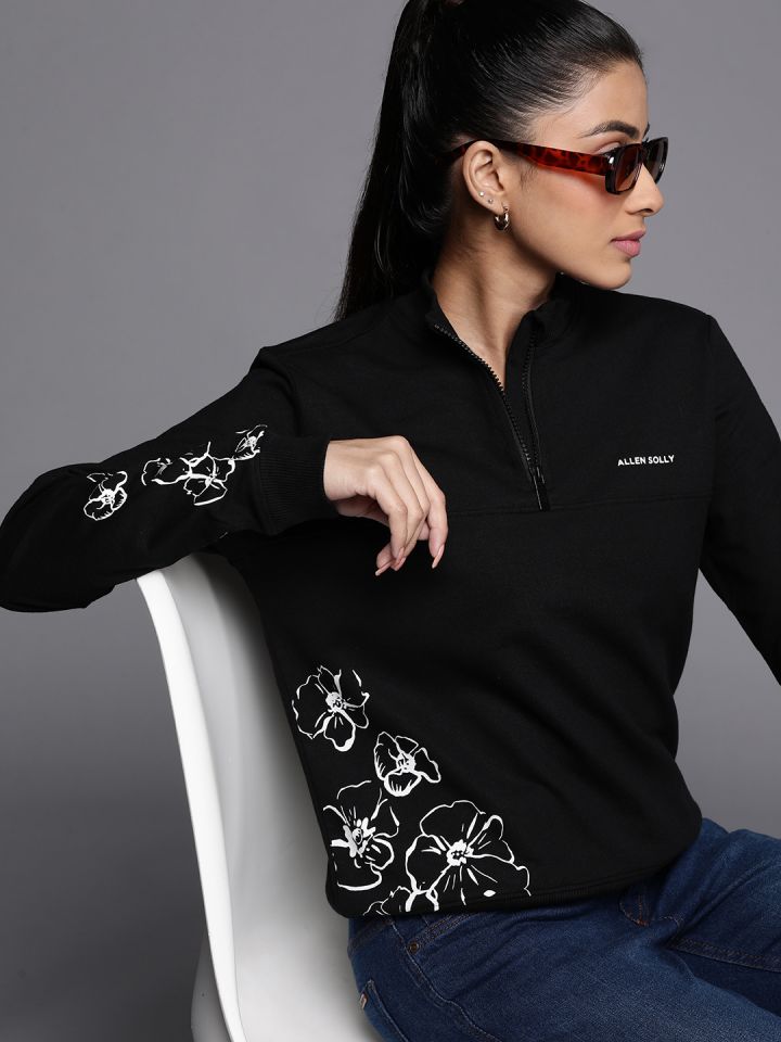 Allen solly shop sweatshirts for ladies