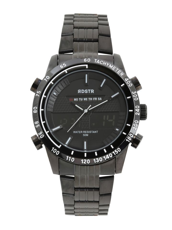 roadster analog digital watch