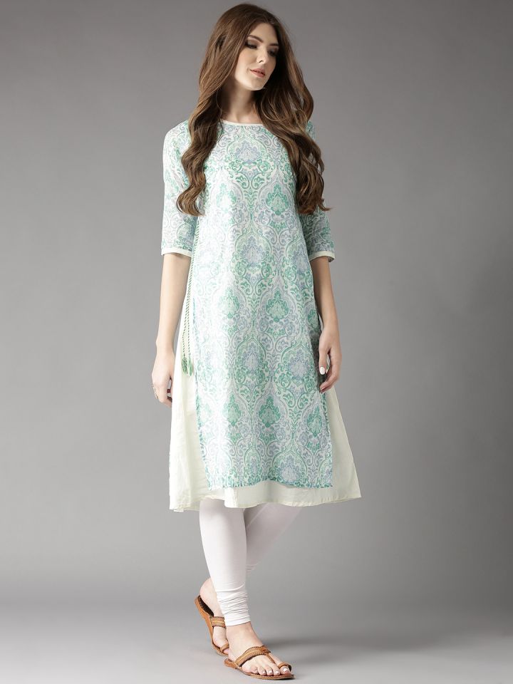 Myntra hot sale layered kurtis