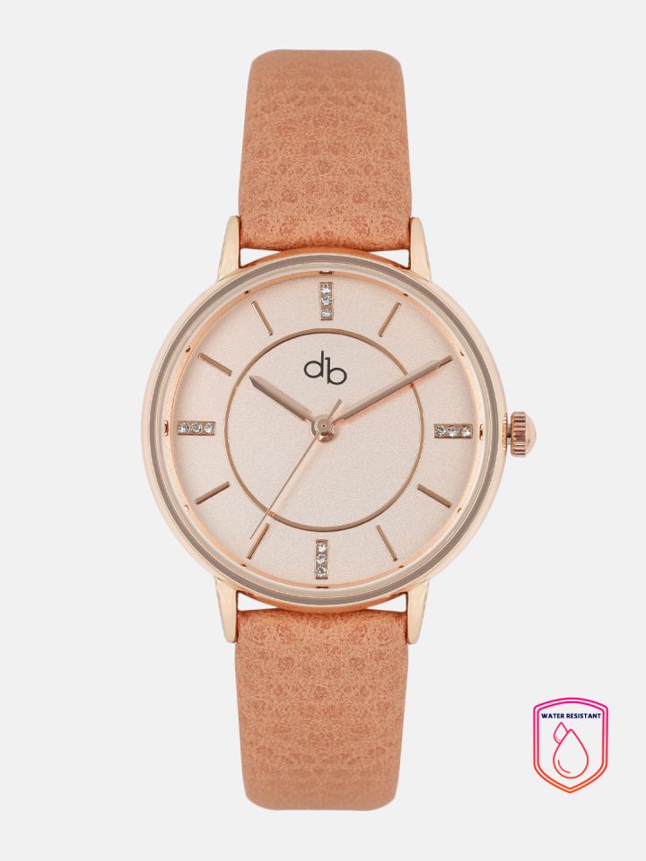 Buy DressBerry Women Gold Toned Analogue Watch MFB PN SNT B06