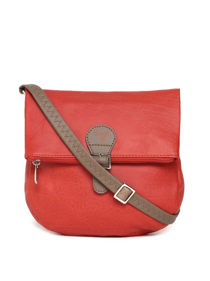Baggit red handbag outlet
