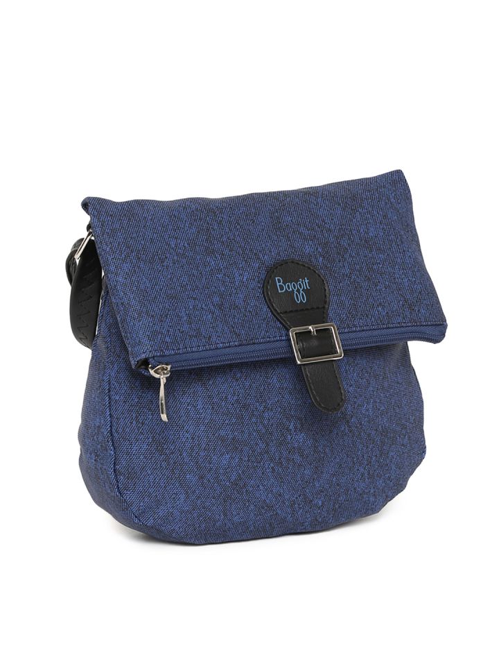 Buy Baggit Blue Solid Sling Bag Handbags for Women 2049639 Myntra