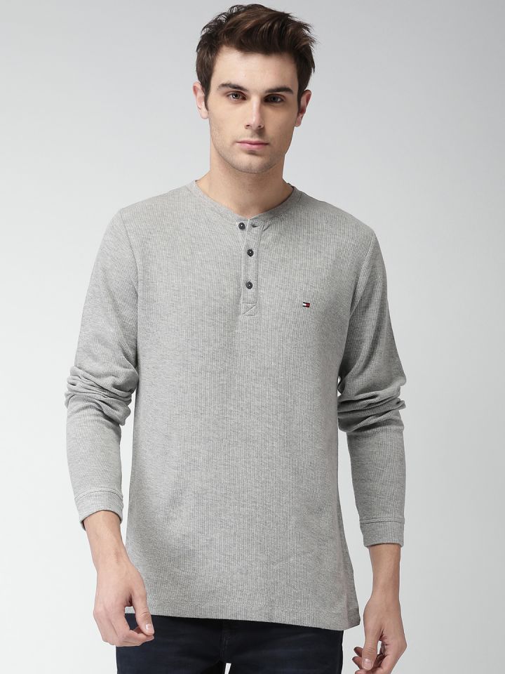 Henley shirt deals tommy hilfiger