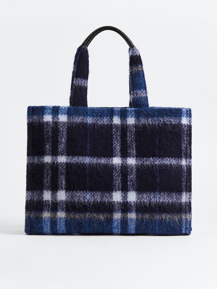 Ella flannel tote cheap