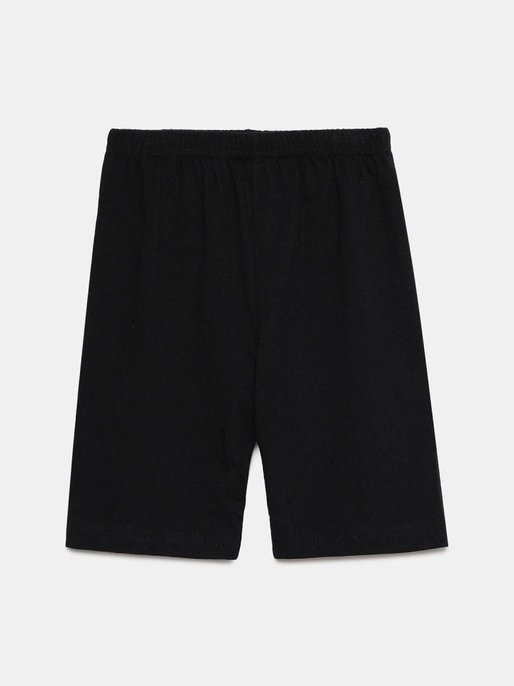 Black short sale cycling shorts