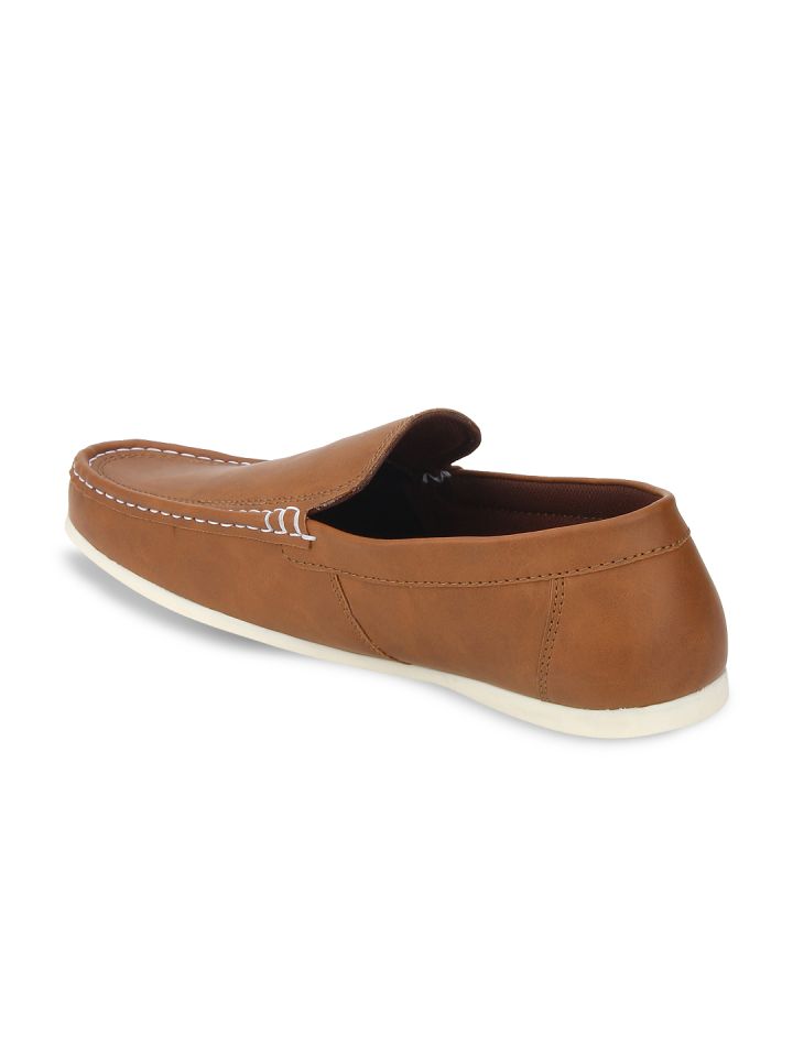 Buy Bond Street By Red Tape Men Tan Loafers Casual Shoes for Men