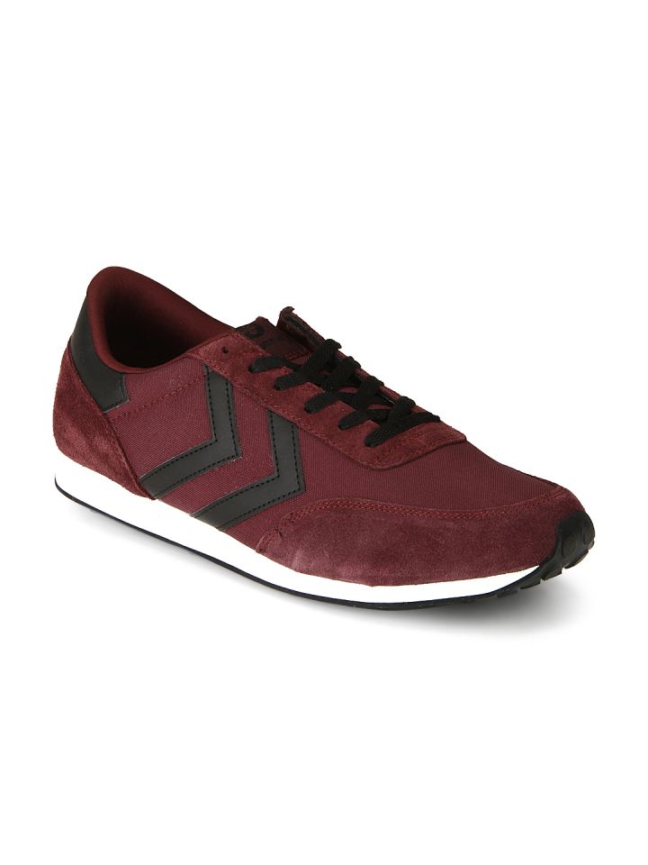 Buy Hummel Unisex Burgundy Seventyone Aw16 Sneakers - Casual Shoes for Unisex 2056054