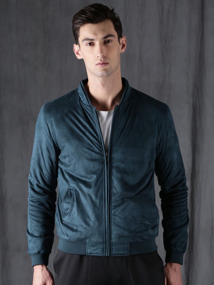 Teal cheap bomber jacket
