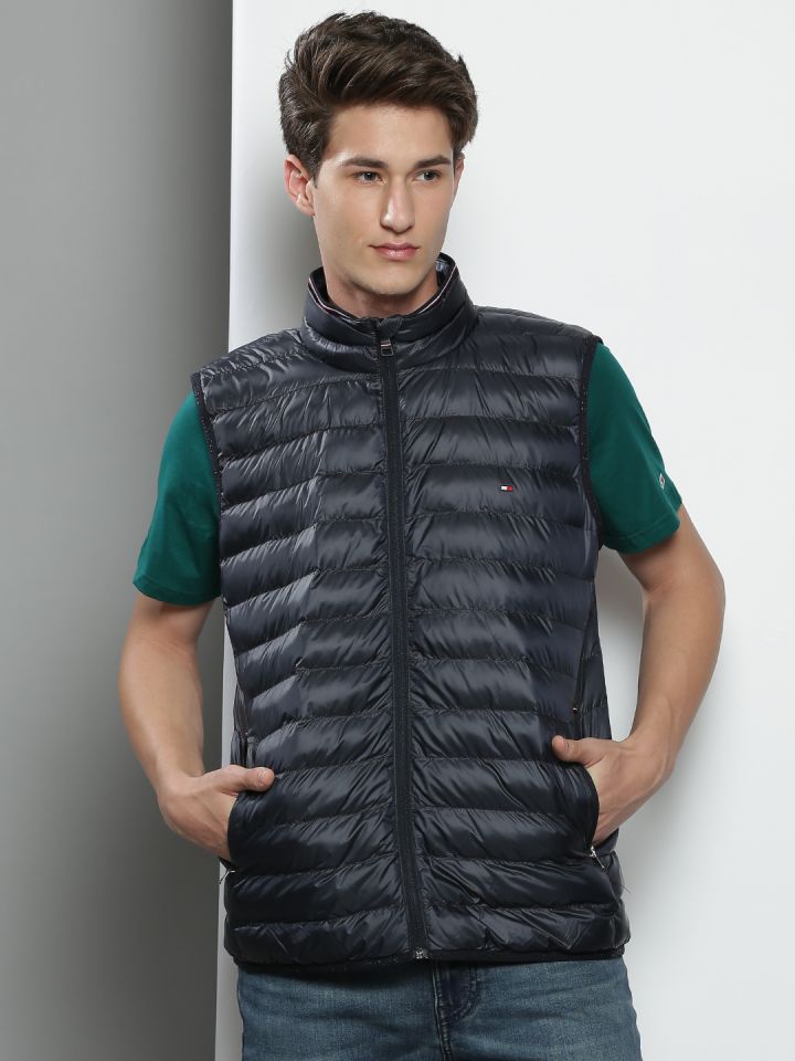 Tommy hilfiger sale sleeveless puffer jacket