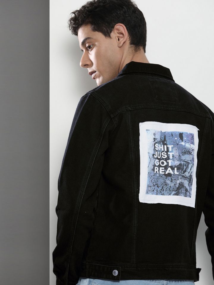 Buy The Indian Garage Co Men Printed Denim Jacket Jackets for