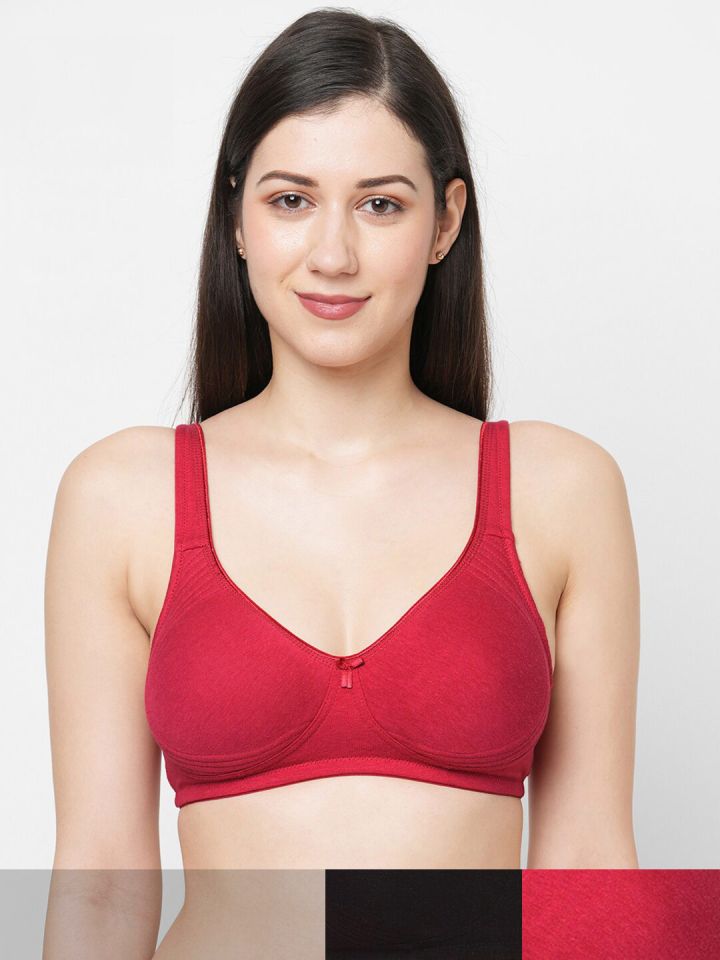 Cotton Eco-Antimicrobial Comfort Minimizer Bra