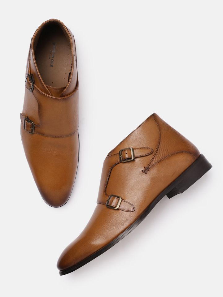 Buy Kenneth Cole Men Leather Monk Shoes Formal Shoes for Men
