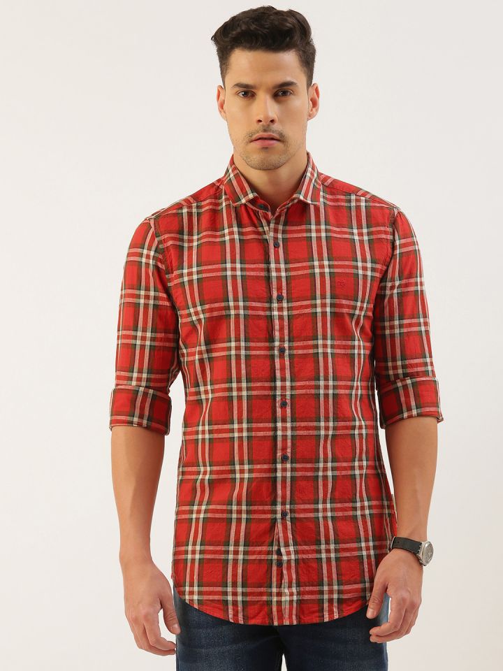 Peter england cheap jeans shirt