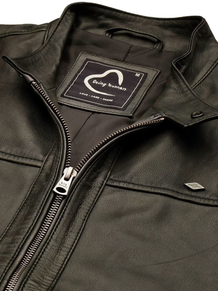Being human 2025 leather jacket online