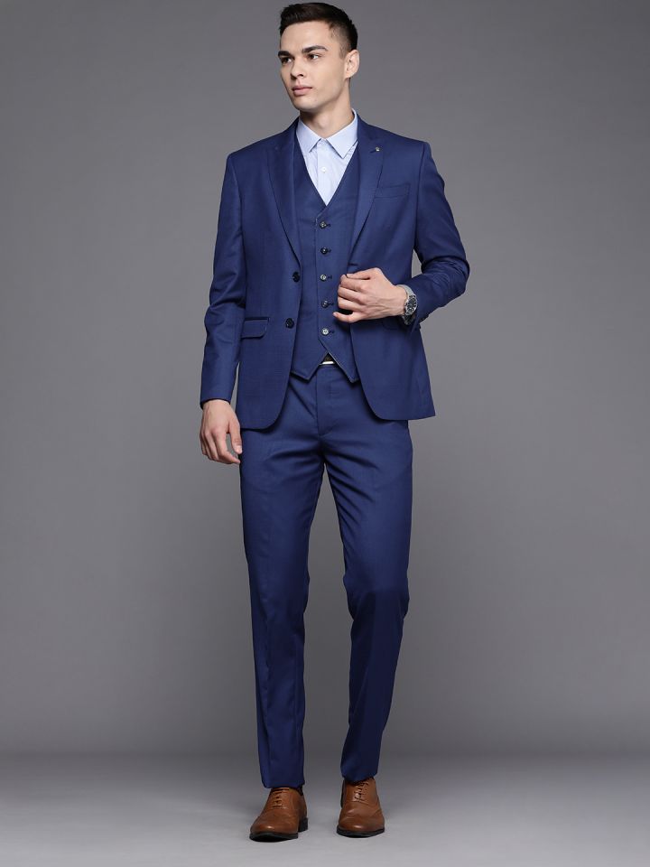 Louis philippe navy hot sale three piece suit