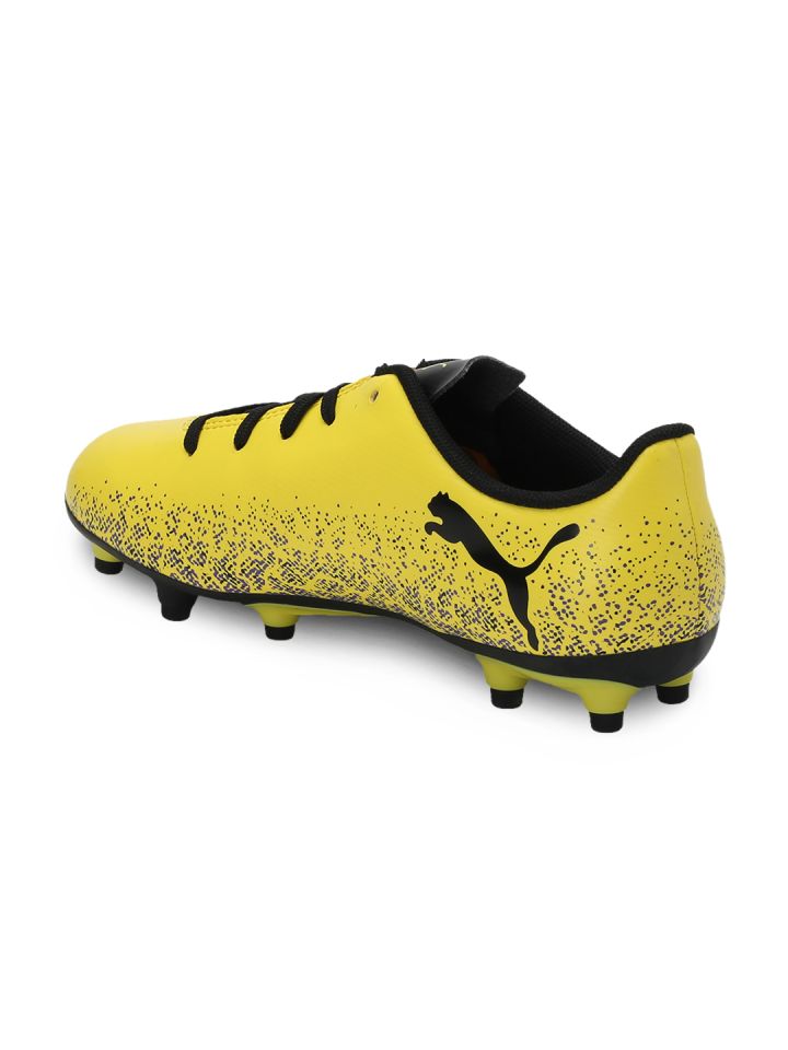 boys yellow football cleats