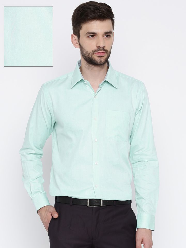 sea green formal shirt