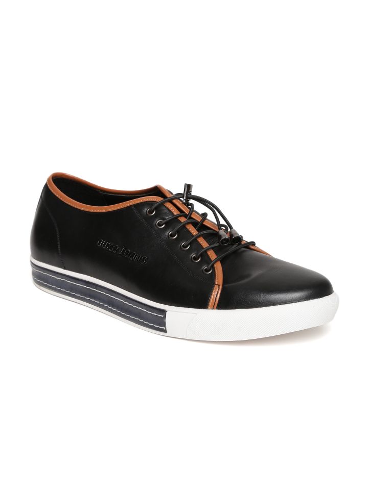 Duke sneakers sales black casual shoes