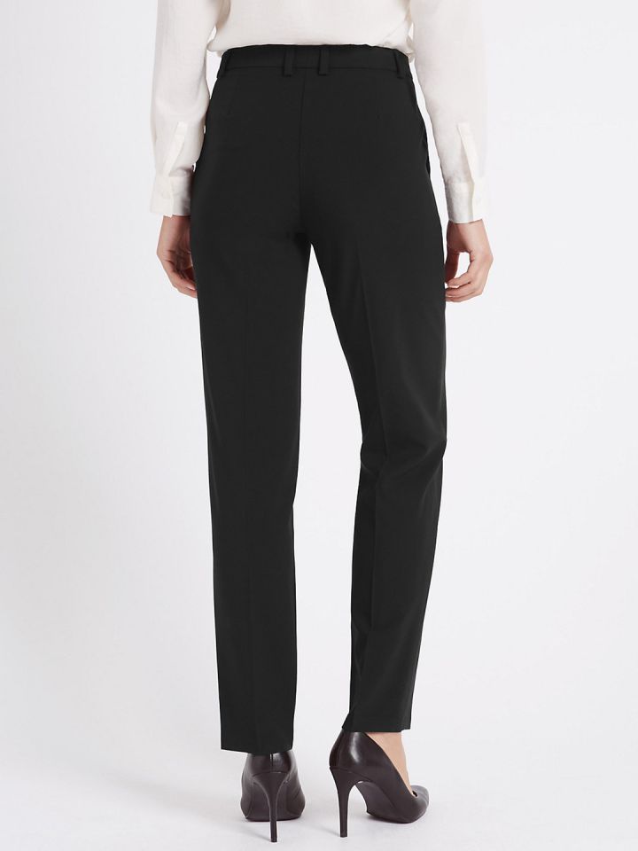 Formal black trousers ladies online