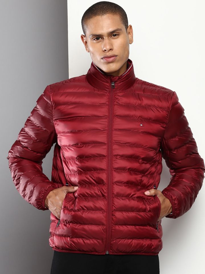 Tommy hilfiger 2025 puffer jacket red