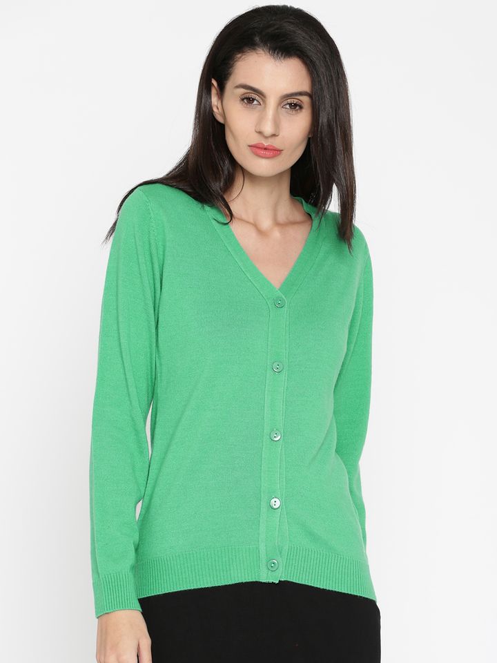 Solid Cardigan - Sweaters for Women 