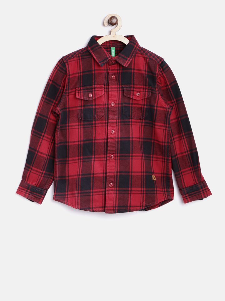 Red shirts hot sale for boys