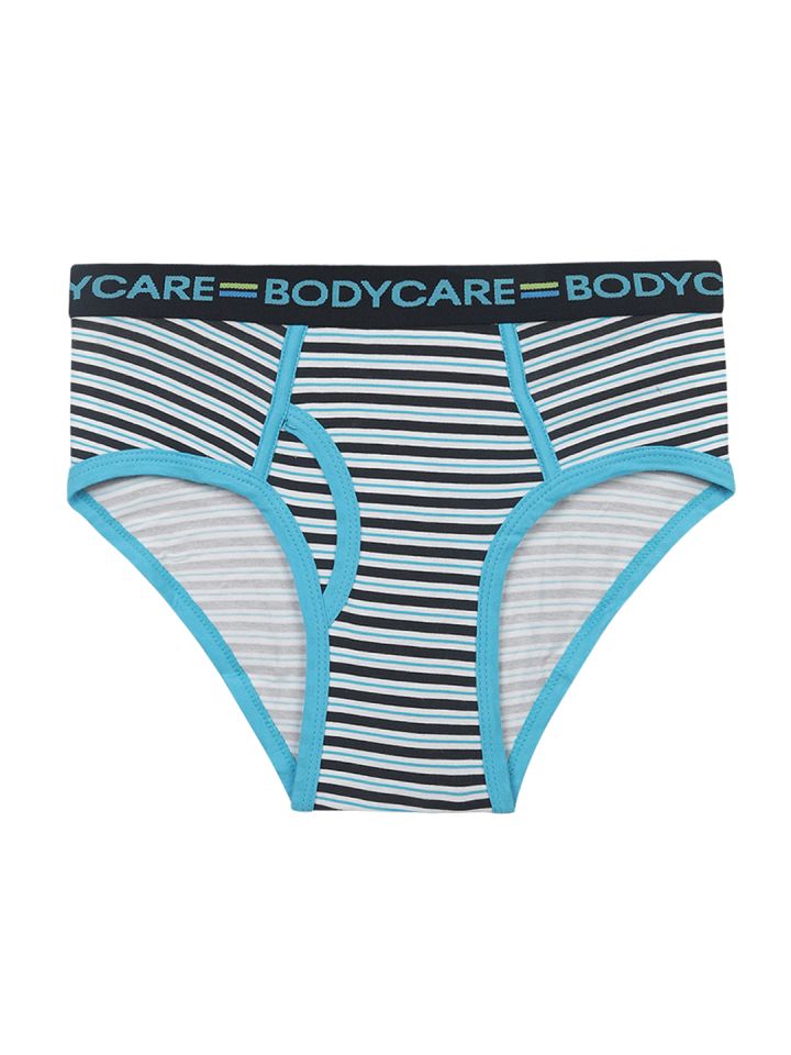 Buy Bodycare Kids Boys Pack Of 2 Assorted Basic Cotton Briefs - Briefs for  Boys 20754392
