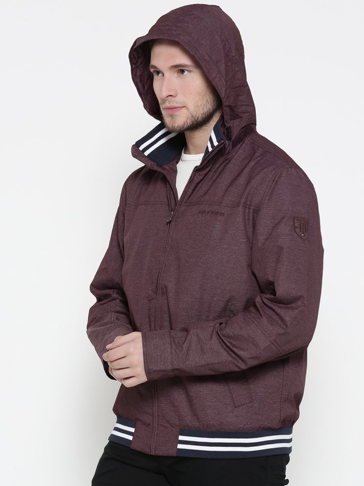 Tommy hilfiger hooded bomber jacket cheap