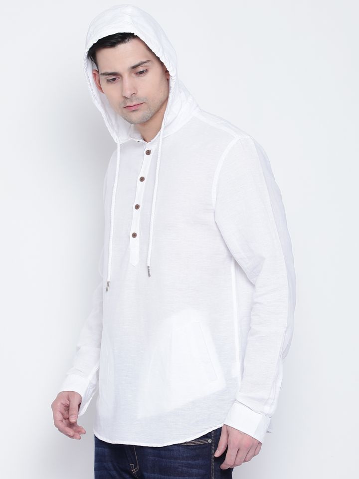 Lee cooper cheap hooded shirt