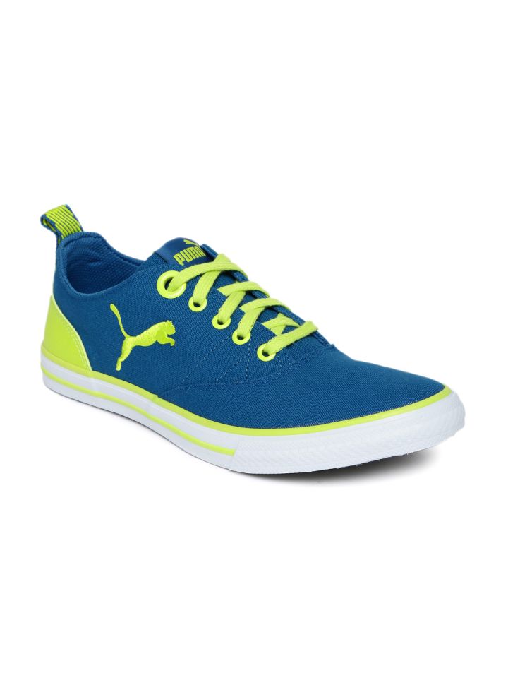 Buy Puma Unisex Blue Slyde DP Sneakers 