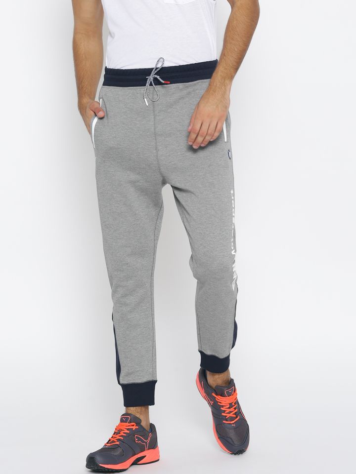 grey puma joggers