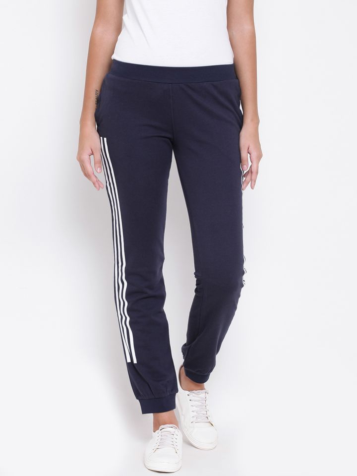 Womens navy hot sale adidas joggers