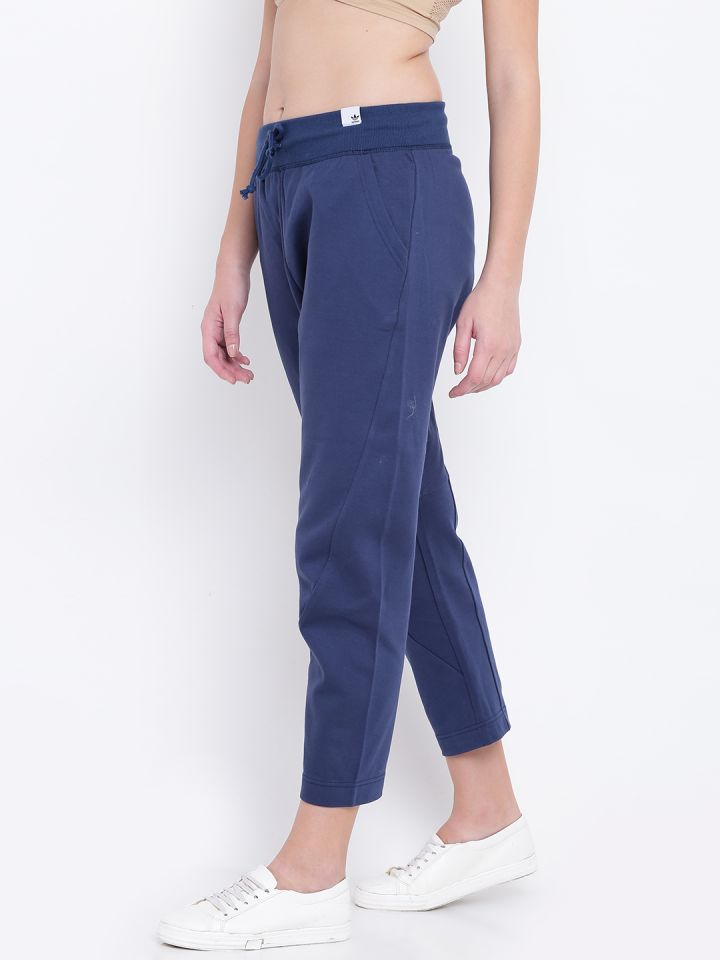 Adidas originals xbyo top track pants in navy