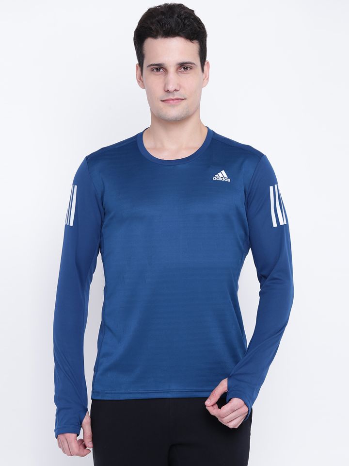 Adidas response long on sale sleeve t shirt mens