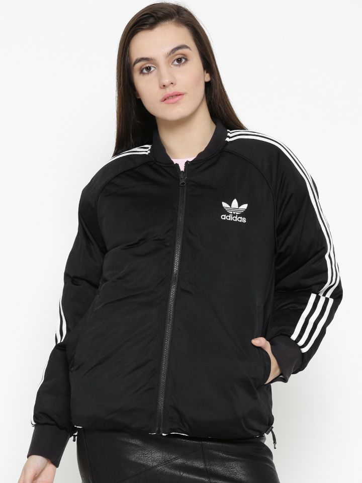 Adidas black coat online womens